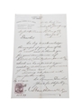 Osborne, O'Donnell & Co. Correspondence, Purchase Receipts & Cheque, Dated 1888 - 1905 William Pulling & Co 1851-1905