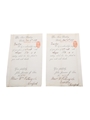 Jameson, Dublin Correspondence, Purchase Receipts & Invoices (13). William Pulling & Co. Dated 1847-1887