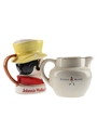 Johnnie Walker Water Jugs  13cm  & 8.5cm Tall