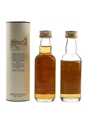 Edradour 10 Year Old & Glengoyne 10 Year Old Bottled 1980s-1990s 2 x 5cl / 40%