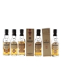 Knockando 1975, 1977, 1978, 1984 & 1986  5 x 5cl