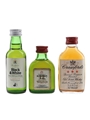 Assorted Blended Scotch Whisky Black & White, Buchanan's & Crawford's 3 x 5cl