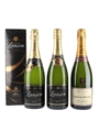 Lanson Black Label & Laurent Perrier Non Vintage  3 x 75cl