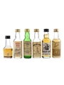 Beel's 21 Year Old, Campbeltown Loch, Commando Deluxe Blend, Uisge Beatha, Sheep Dip & Brodick Castle Bottled 1980s 6 x 5cl / 40%