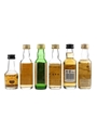 Beel's 21 Year Old, Campbeltown Loch, Commando Deluxe Blend, Uisge Beatha, Sheep Dip & Brodick Castle Bottled 1980s 6 x 5cl / 40%