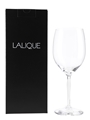 Lalique 100 Points Tasting Crystal Glass  24cm Tall