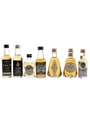 Assorted Blended Scotch Whisky Big T, Britannia 15 Year Old, Cardhu 12 Year Old, Gordon Highlanders, Oban 12 Year Old, Old Smuggler & President Special Reserve 7 x 3cl-5cl
