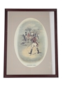 Johnnie Walker Sporting Print - Hunting 1820 Early 20th Century - Tom Browne 48cm x 37cm