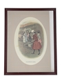Johnnie Walker Sporting Print - Coaching 1820 Early 20th Century - Tom Browne 48cm x 37cm