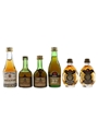 Assorted Brandy Capa Negra, Grand Empereur, KWC 10 Year Old & Vecchia Romagna 6 x 3cl-5cl / 40%