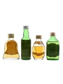 Bell's Extra Special, Cutty Sark, Dimple & Glenfiddich 8 Year Old Bottled 1970s-1980s 4 x 4.68cl-5cl
