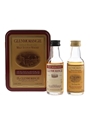 Glenmorangie Port Wood Finish & 10 Year Old Set Bottled 1990s 2 x 5cl
