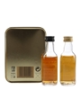 Glenmorangie Port Wood Finish & 10 Year Old Set Bottled 1990s 2 x 5cl