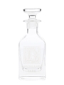 Highland Park Crystal Decanter Circa 1990s 14.5cm Tall