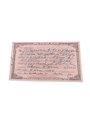 Prohibition Medicinal Liquor Prescription, Dated 1933  