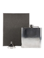 Glenturret Hip Flask & Funnel 6 Fluid Ounces 10.5cm x 9.5cm