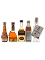 Calisay, Corfou, Curacao, Dainton's Lemon Cut & Pink Elephant Bottled 1980s-1990s 5 x 3cl-5cl