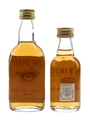 Teacher's Highland Cream Bottled 1970s-1980s 2 x 5cl