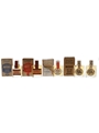 Grant's Stand Fast, Scotch Whisky & Long John Matches Novelties Bottled 1970s 5 x 1cl