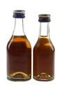Martell 3 Stars Bottled 1960s-1970s 2 x 3cl-5cl / 40%