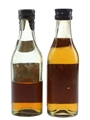 Martell 3 Star VOP Bottled 1950s-1960s 2 x 5cl / 40%