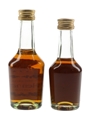 Hennessy 3 Star Very Special & VSOP Bottled 1970s-1980s 2 x 3cl / 40%