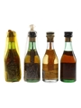 Torres Brandy Fontenac, 5 Year Old Reserva & 10 Year Old VSOP Bottled 1980s 4 x 4.2cl / 39.3%