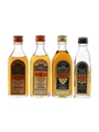 Old Bushmills Black Bush & 3 Star Bottled 1970s-1980s 4 x 5cl-7.1cl / 40%