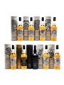 Game Of Thrones Whiskies Set Cardhu, Clynelish, Dalwhinnie, Glendullan, Lagavulin, Mortlach, Oban, Royal Lochnagar & Talisker 9 x 70cl