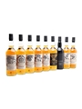 Game Of Thrones Whiskies Set Cardhu, Clynelish, Dalwhinnie, Glendullan, Lagavulin, Mortlach, Oban, Royal Lochnagar & Talisker 9 x 70cl
