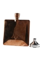 Glenfiddich Hip Flask With Funnel 11cm x 9cm