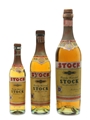 Stock VSOP Italian Brandy Bottled 1960s 100cl, 50cl & 25cl