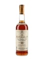 Macallan 10 Year Old Bottled 1980s - Giovinetti 75cl / 40%
