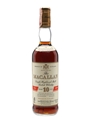 Macallan 10 Year Old Full Proof Bottled 1980s - Giovinetti 75cl / 57%