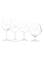 Hennessy, Martell & Courvoisier Cognac Glasses  4 x 11cm-14cm