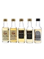 Marks & Spencer Highland Single Malt Scotch Whisky 10 Year Old Bottled 1980s & 1990s 5 x 5cl / 40%