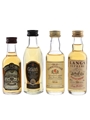 Chivas Regal 12 Year Old, High Commissioner, Grant's & Lang's Supreme Bottled 1980s-1990s 4 x 5cl