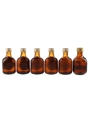 Glen Guard, King Of Scots, Raleigh, RB & Robbie Burns Bottled 1980s 6 x 5cl / 40%