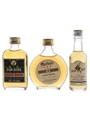 James Gordon Clan Blend, Morton's Special Reserve & Rob Roy De Luxe Bottled 1970s 3 x 4.7cl-5cl / 40%