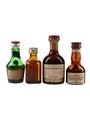Benedictine DOM, Cointreau, Drambuie & Grand Marnier Bottled 1960s-1970s 4 x 3cl-5cl