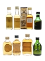 Islay & Island Scotch Whisky Miniatures Bruichladdich 1969, Bunnahabhain, Scapa, Arran, Isle of Jura, Tobermory 8 x 5cl