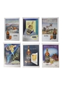 King, Paul Jones, Hiram Walker, Four Roses and Kinsey 1940s and 1950s Advertising Prints 25 x 26cm x 36cm