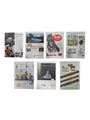 King, Paul Jones, Hiram Walker, Four Roses and Kinsey 1940s and 1950s Advertising Prints 25 x 26cm x 36cm