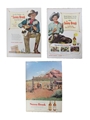 Bellows, Sunny Brook and Old Hickory 1950s Advertising Prints 17 x 26cm x 36cm