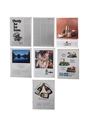Gordon's Advertising Prints 1950s and 1970s 7 x 22cm x 28cm