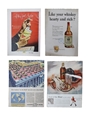 Dewar's Advertising Prints 1897, 1913, 1940s & 1960s 