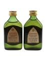 Glenfiddich 8 Year Old Straight Malt & Straight Malt Bottled 1960s 2 x 4.7cl / 40%