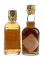Gordon's Orange Gin Spring Cap Bottled 1940s-1950s 2 x 5cl / 34.2%
