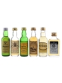 Brodie's, Lauder, Fraser's, House Of Stuart, The Jockey & The Twenty Five Bottled 1980s-1990s 6 x 5cl / 40%