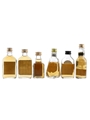 Carlton, House Of Lords 8 Year Old & 12 Year Old, Thistle, President Special Reserve & Scots Grey Bottled 1980s-1990s 6 x 4cl-5cl